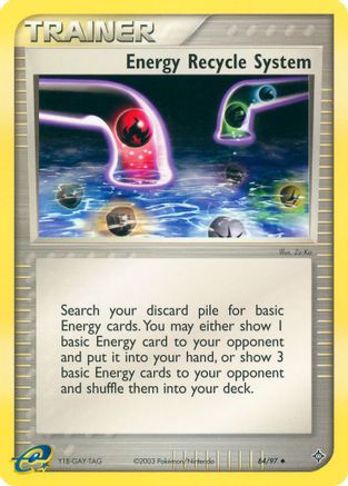 pokemon energy cards dragon Recycle System 084/97 Size:58in b3g1-eligible the official authentication and The 5 best white