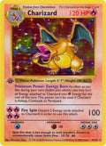 Charizard 004  - Unlimited Holofoil Base Set Shadowless - Holo Rare