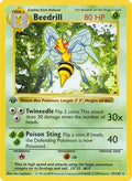 Beedrill 017/102  - 1st Edition Base Set Shadowless - Rare