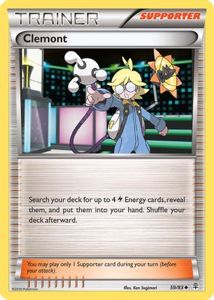 Clemont 059/83  Generations - Uncommon