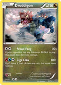 Druddigon 083/114  XY  Steam Siege - Rare