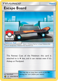 Escape Board 122a/156  - Reverse Holofoil League & Championship Cards - Promo
