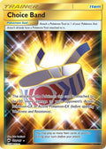 Choice Band (Secret) 162/147  - Holofoil SM  Burning Shadows - Secret Rare