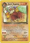 Dark Dugtrio (23) 023/82  - Unlimited Team Rocket - Rare