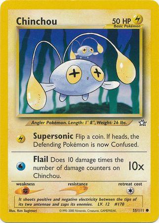 Chinchou 055/111  - Unlimited Neo Genesis - Common