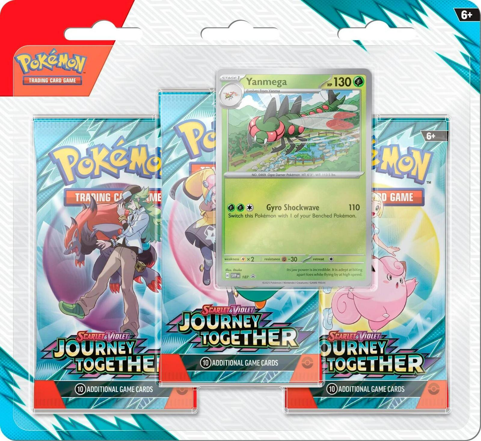 Journey Together - 3 Pack Blister: Yanmega