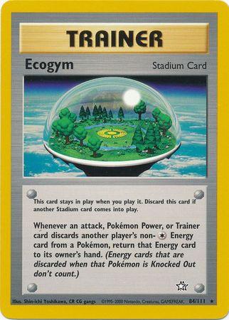 Ecogym 084/111  - Unlimited Neo Genesis - Rare