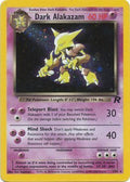Dark Alakazam (1) 001/82  - Unlimited Holofoil Team Rocket - Holo Rare