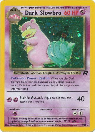 Dark Slowbro (12) 012/82  - Unlimited Holofoil Team Rocket - Holo Rare