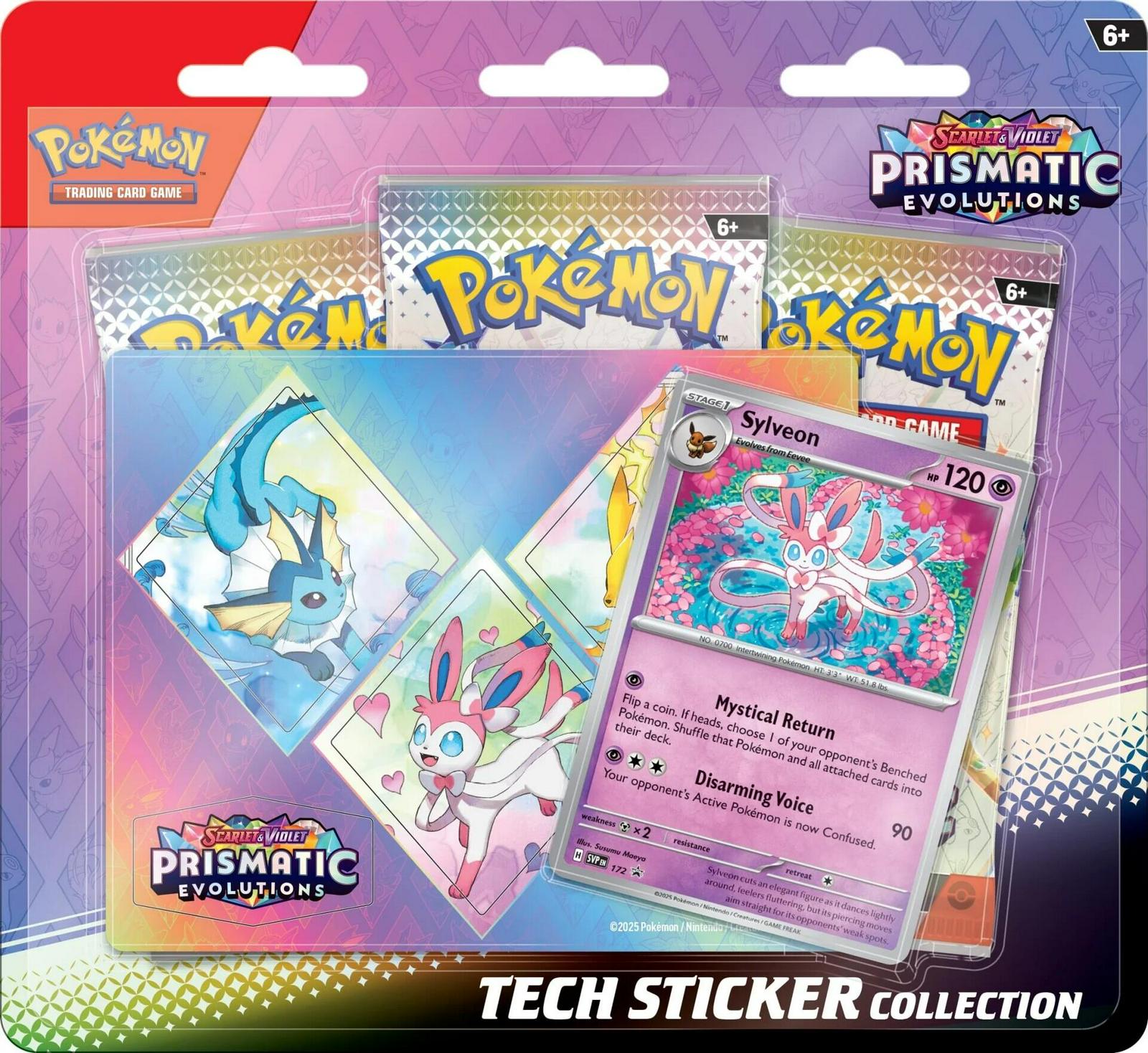 Prismatic Evolutions Tech Sticker Collection - [Sylveon]