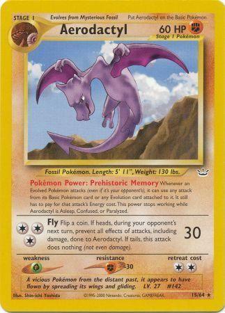 Aerodactyl 015/64  - Unlimited Neo Revelation - Rare