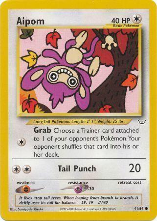 Aipom 041/64  - Unlimited Neo Revelation - Common
