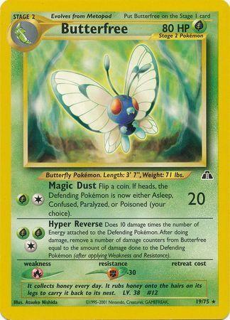 Butterfree 019/75  - Unlimited Neo Discovery - Rare