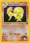 Brock's Ninetales 003/132  - Unlimited Holofoil Gym Challenge - Holo Rare