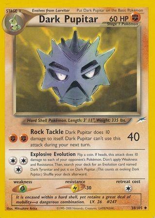 Dark Pupitar 038/105  - Unlimited Neo Destiny - Uncommon