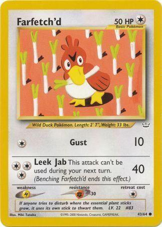 Farfetch'd 043/64  - Unlimited Neo Revelation - Common