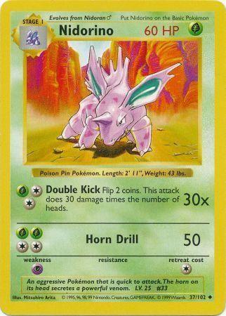 Nidorino [Shadowless]