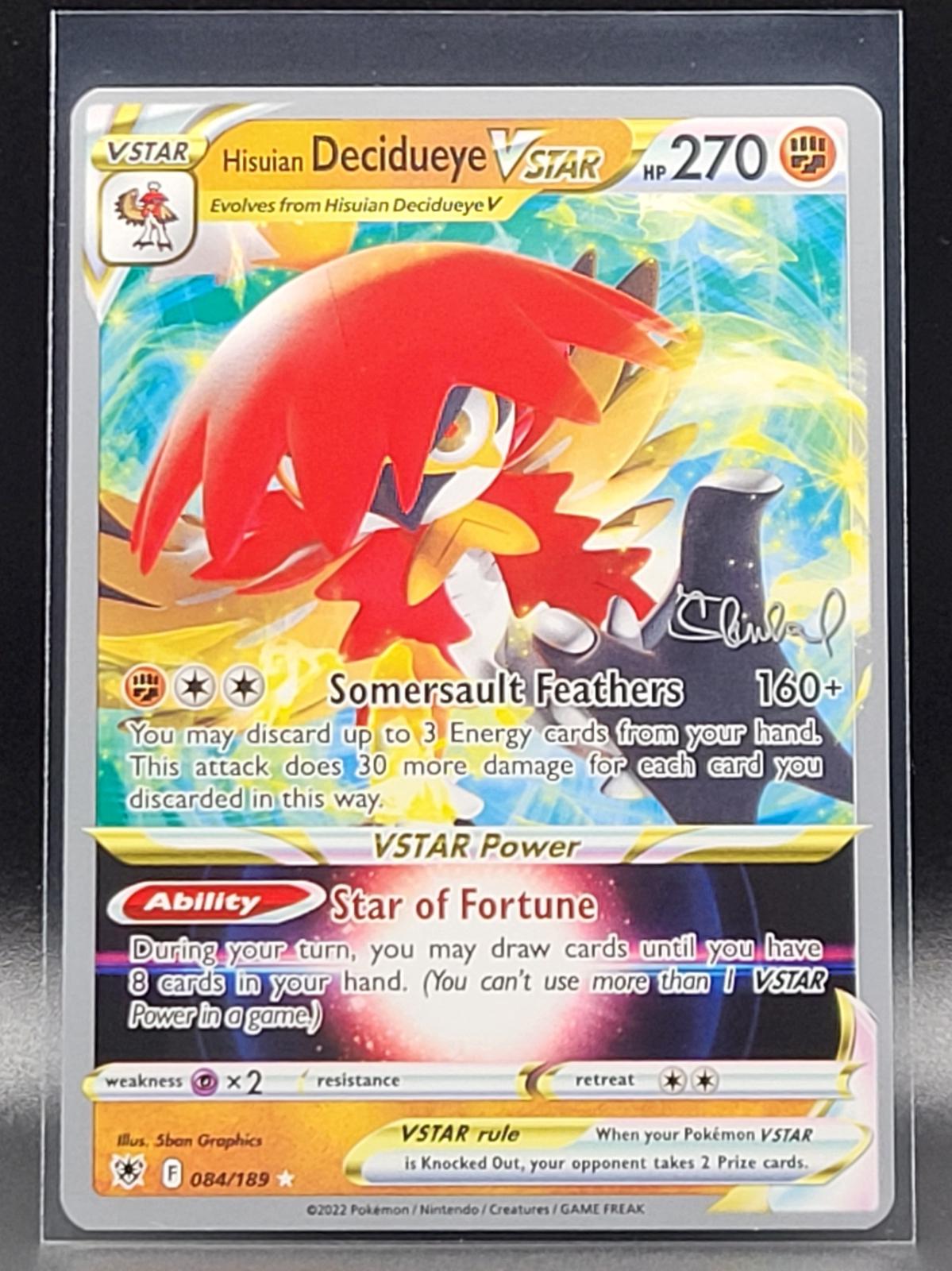 Hisuian Decidueye Vstar