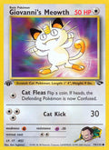 Giovanni's Meowth [1st Edition]