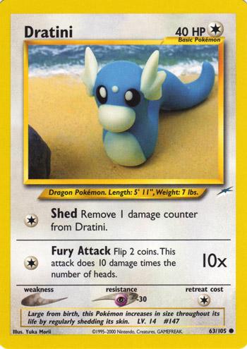 Dratini 063/105  - Unlimited Neo Destiny - Common