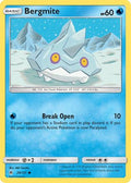 Bergmite 029  SM  Forbidden Light - Common