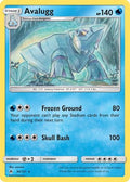 Avalugg 030  - Reverse Holofoil SM  Forbidden Light - Rare
