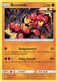 Buzzwole 077/131  - Reverse Holofoil SM  Forbidden Light - Rare