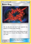 Beast Ring 102/131  SM  Forbidden Light - Rare