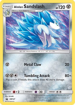 Alolan Sandslash SM127  SM Promos - Promo