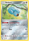 Beldum (92) 092  - Reverse Holofoil SM  Celestial Storm - Common