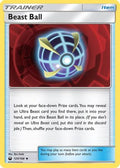 Beast Ball 125/168  - Reverse Holofoil SM  Celestial Storm - Uncommon