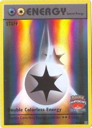 Double Colorless Energy 090/108  - Reverse Holofoil League & Championship Cards - Promo