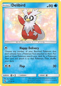 Delibird 057/214  - Reverse Holofoil SM  Lost Thunder - Uncommon
