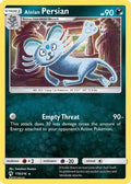 Alolan Persian 119/214  - Reverse Holofoil SM  Lost Thunder - Rare