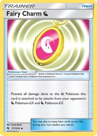 Fairy Charm O 177  - Reverse Holofoil SM  Lost Thunder - Uncommon