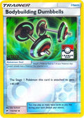 Bodybuilding Dumbbells 113/147  - Reverse Holofoil League & Championship Cards - Promo