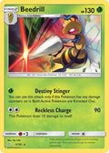Beedrill 005  - Reverse Holofoil SM  Team Up - Rare