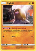 Diglett 085/214  - Reverse Holofoil SM  Unbroken Bonds - Common