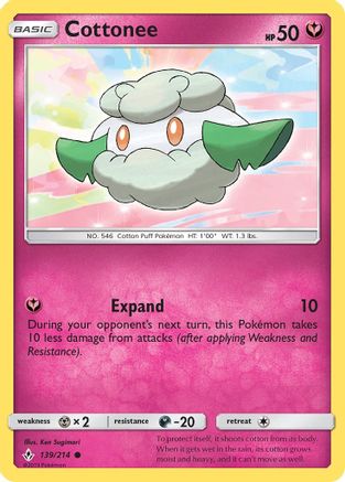 Cottonee 139/214  SM  Unbroken Bonds - Common