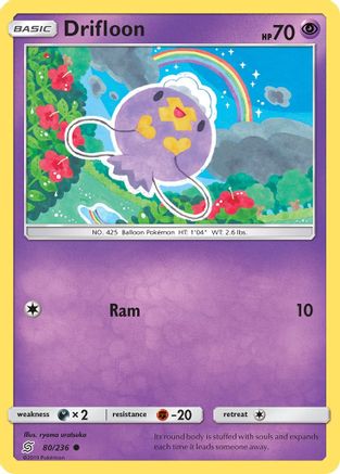 Drifloon 080/236  SM  Unified Minds - Common