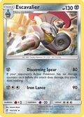 Escavalier 142  - Reverse Holofoil SM  Unified Minds - Rare