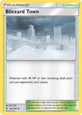 Blizzard Town 187  - Reverse Holofoil SM  Unified Minds - Uncommon