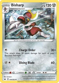 Bisharp 134/202  - Reverse Holofoil SWSH01 Sword & Shield Base Set - Uncommon