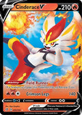 Cinderace V 035/192  - Holofoil SWSH02 Rebel Clash - Ultra Rare