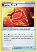Burning Scarf 155/192  - Reverse Holofoil SWSH02 Rebel Clash - Uncommon