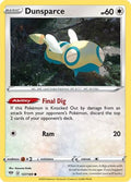 Dunsparce 137/189  SWSH03 Darkness Ablaze - Common