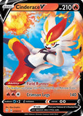 Cinderace V 018/072  - Holofoil Shining Fates - Ultra Rare