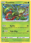 Carnivine 009/163  - Reverse Holofoil SWSH05 Battle Styles - Uncommon