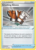 Crushing Gloves 133/198  - Reverse Holofoil SWSH06 Chilling Reign - Uncommon