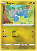 Bagon 107/203  - Reverse Holofoil SWSH07 Evolving Skies - Common